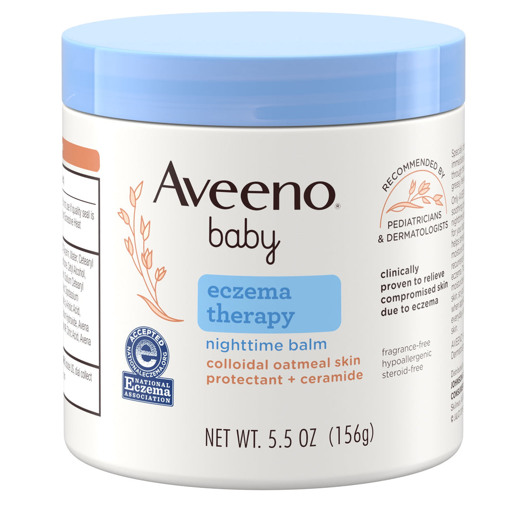Aveeno Baby Eczema Care Kit with Baby Lotion: Wash, Cream & Nighttime Balm, 3 Items