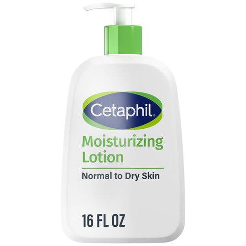 (2 pack) Cetaphil Moisturizing Face and Body Lotion for Normal to Dry Skin, Hydrating Fragrance Free, 16 fl oz
