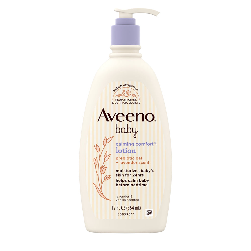Aveeno Baby Calming Comfort Moisturizing Bedtime Lotion, 12 fl. oz