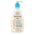 Aveeno Baby Daily Moisture Body Wash & Shampoo, 12 Fl oz