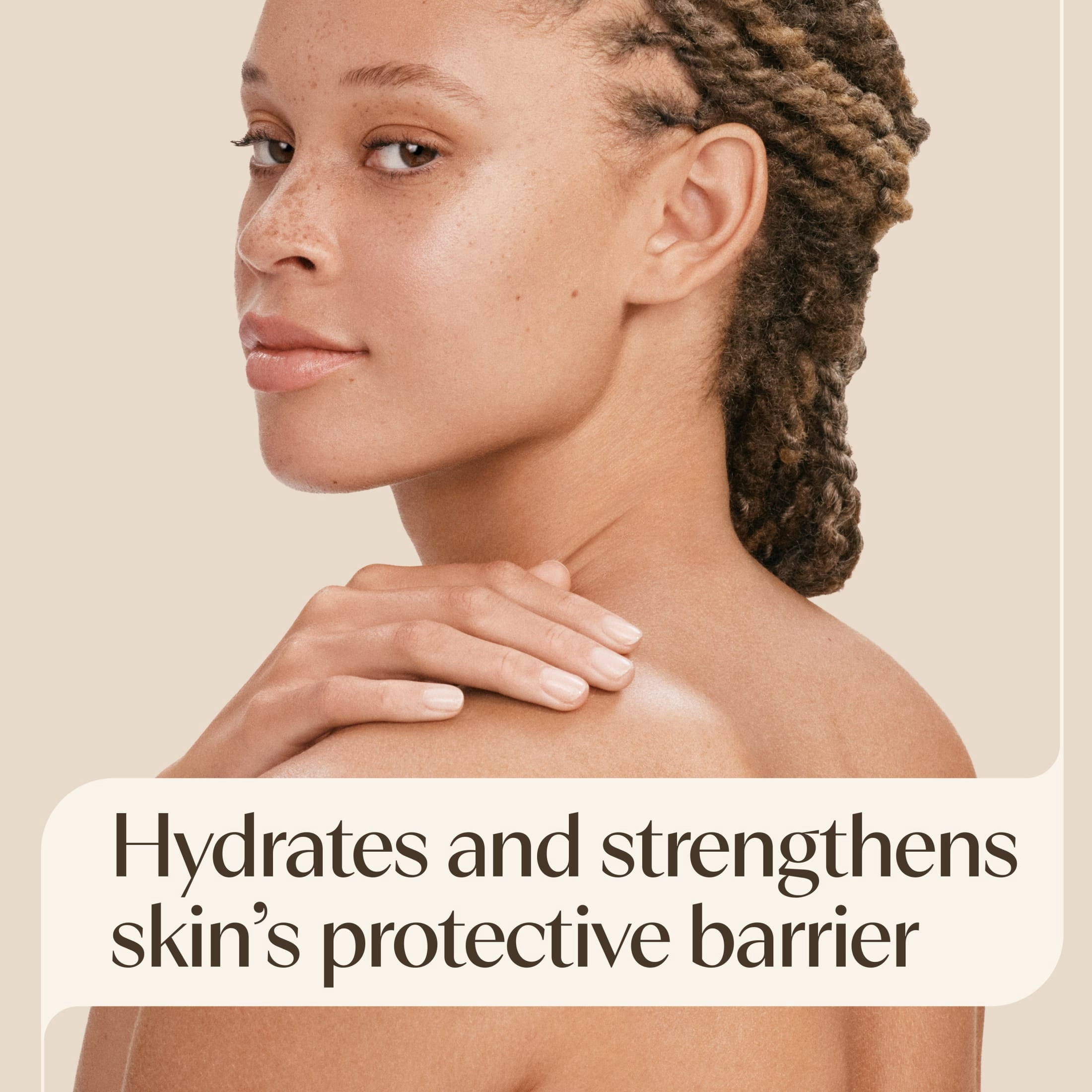 Aveeno Daily Moisturizing Body Lotion and Facial Moisturizer for Face, Body and Dry Skin, 18 fl oz