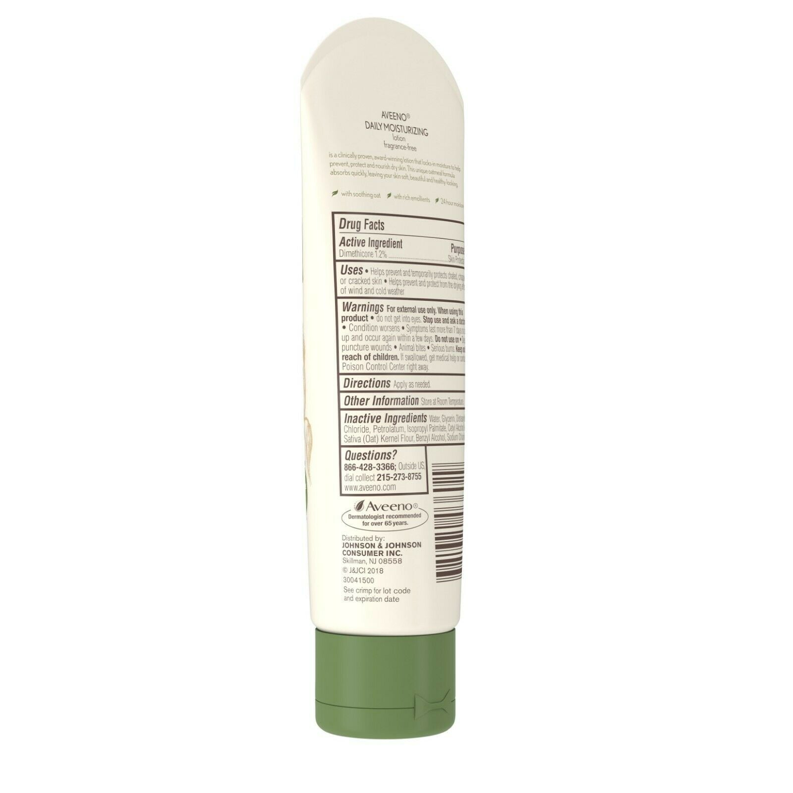 AVEENO Active Naturals Daily Moisturizing Lotion 2.50 oz (Pack of 2)