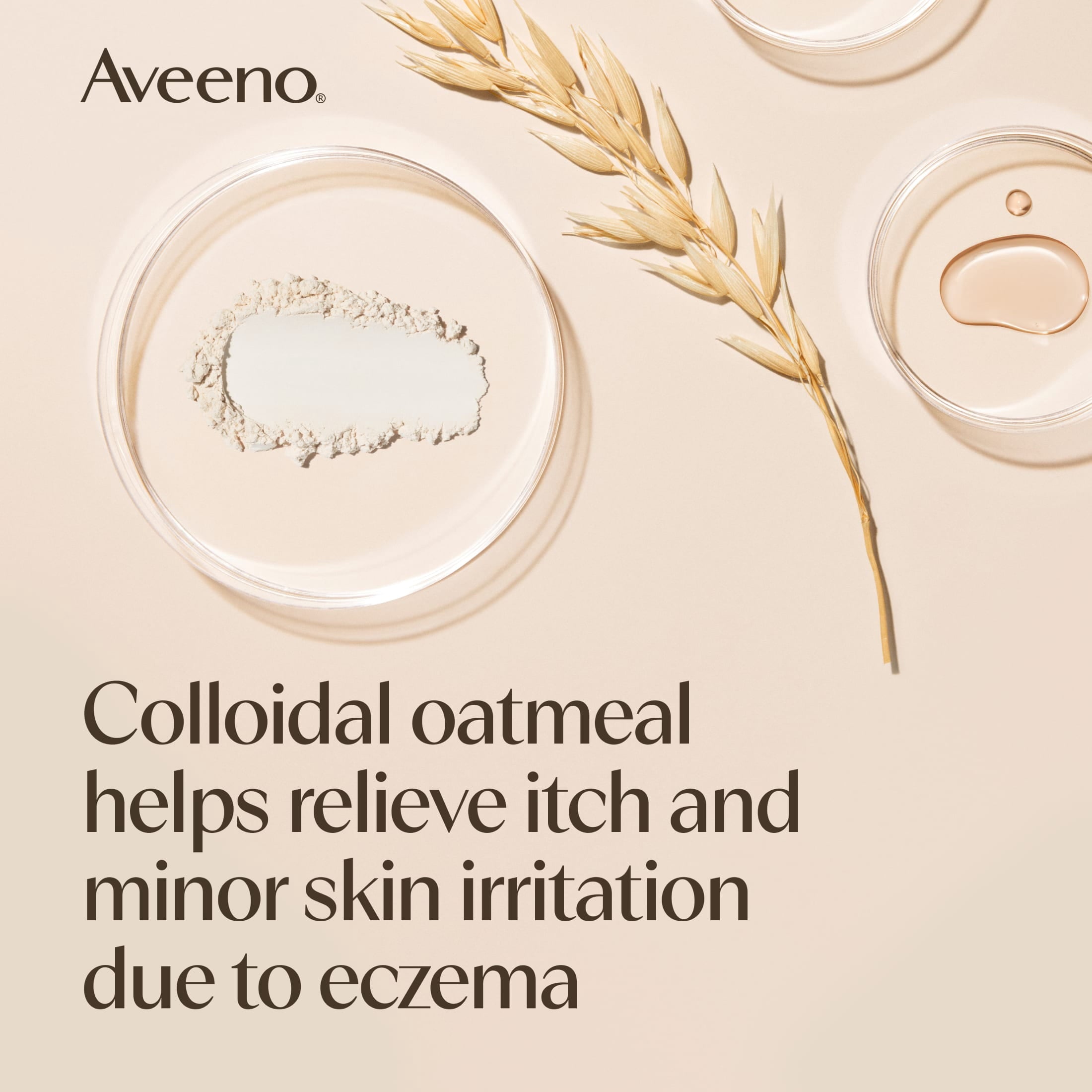 Aveeno Soothing Bath Eczema Treatment, Fragrance Free, 8 Packets